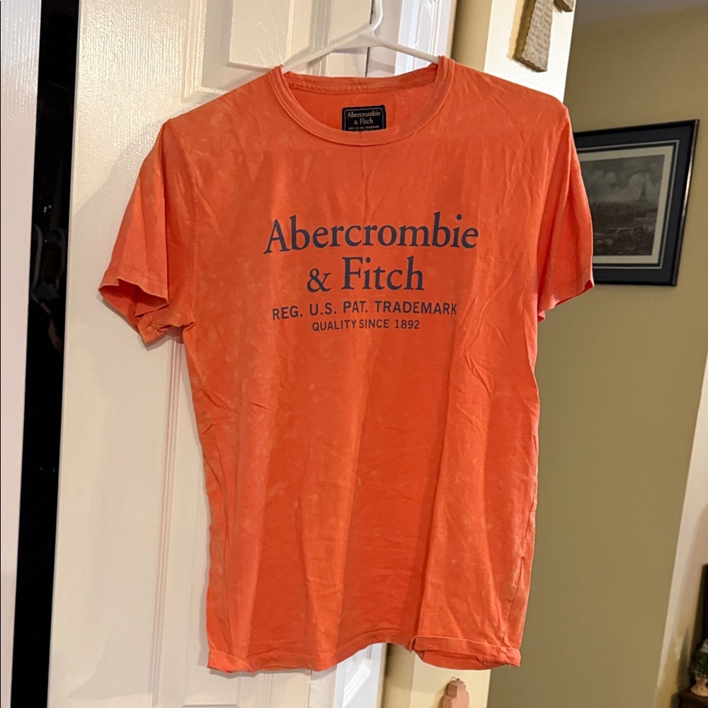 Abercrombie & Fitch Vibrant Orange Tee